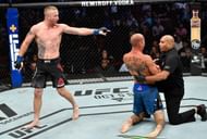 Justin Gaethje scored a first round TKO win over Donald Cerrone